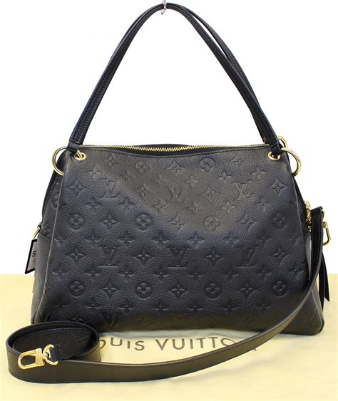 louis vuitton black leather shoulder bag|authentic black louis vuitton handbags.